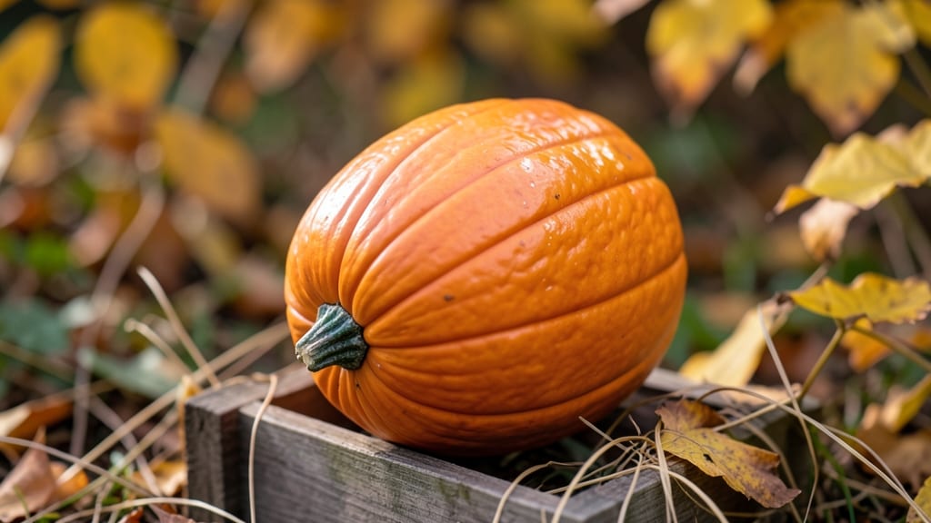 Heirloom Acorn Squash in Rustic Orange