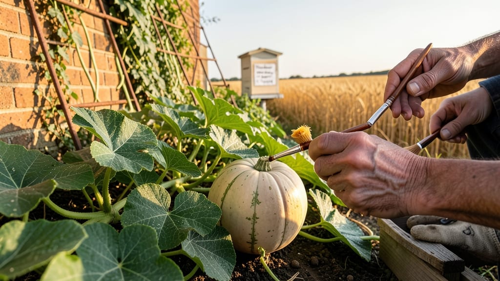 Hand-Pollinate Flowers for Guaranteed Fruit