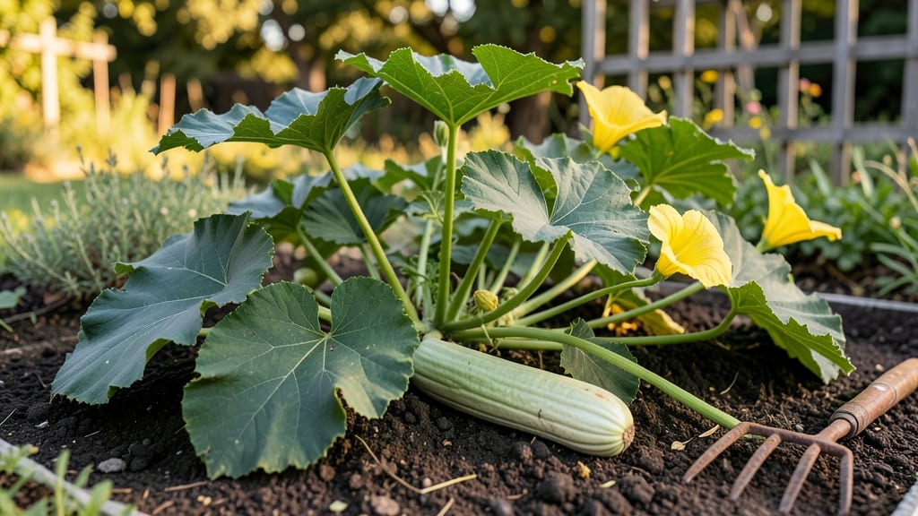 Squash That Looks Like Spaghetti: Twining Vines for Zero-Effort Harvests