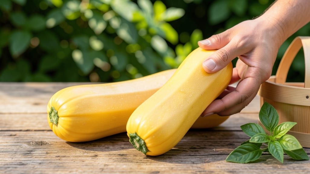 Squash Harvesting by Size Guidelines
