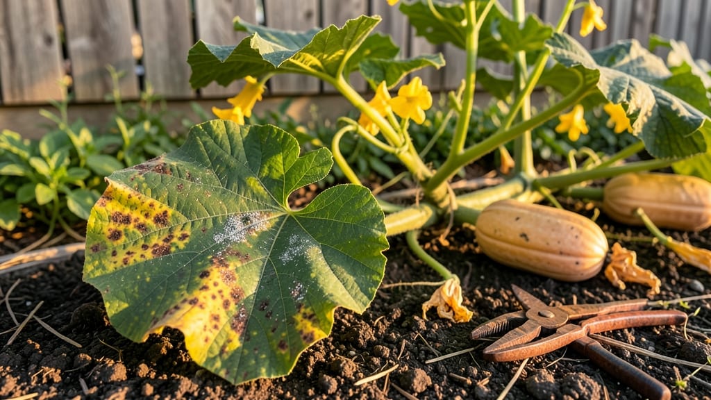 Butternut Squash Plant Diseases: Early Detection Guide for Healthy Harvests