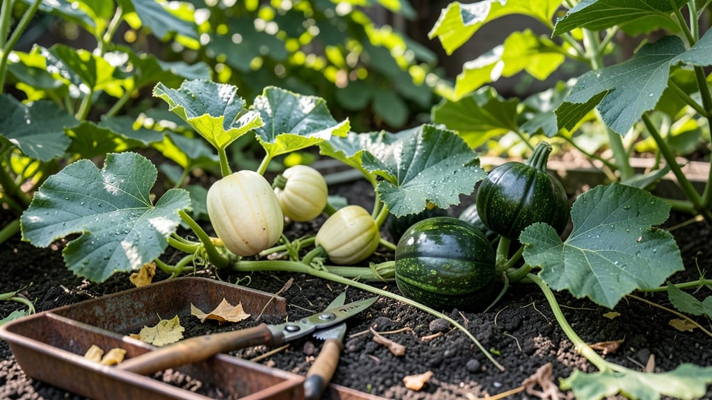 White Acorn Squash vs Green Squash: Growing Secrets for Size, Flavor, and Storage