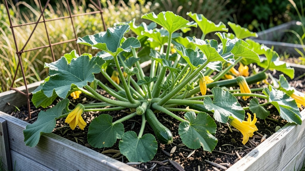 Squash Leaves Pictures: Identify and Harvest Healthy Foliage