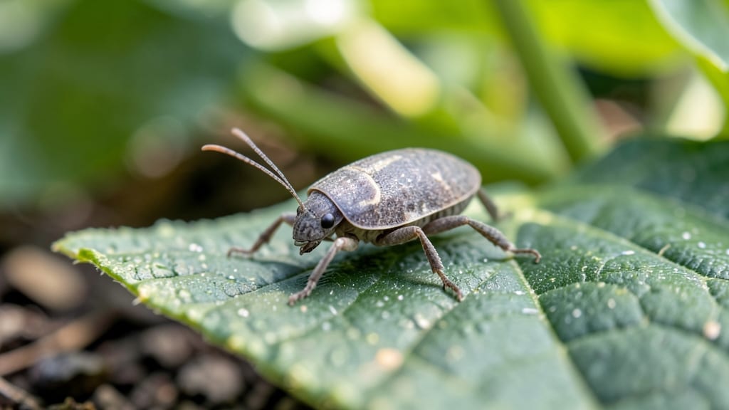 Squash Bug Nymphs: Hand-Off Identification and Crush-On-Sight Control