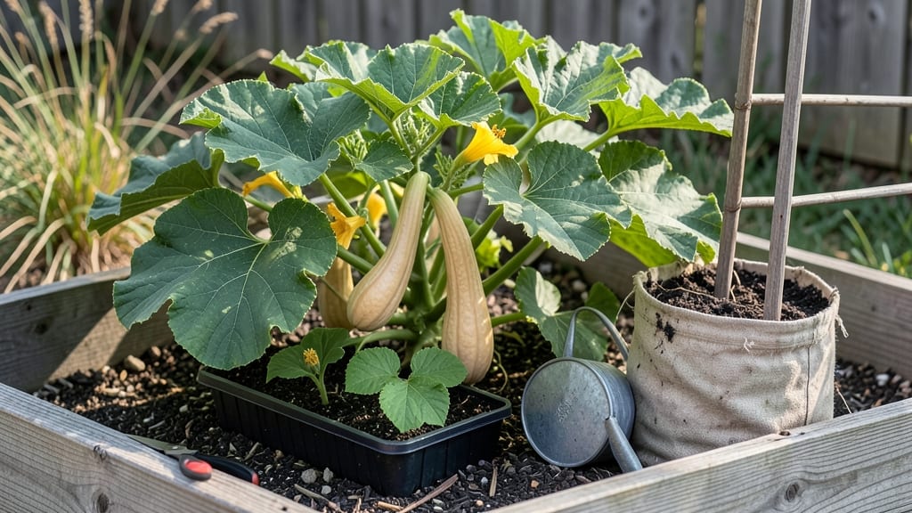 How to Grow Butternut Squash in Small Spaces: Vertical Trellis Hack for Big Harvests