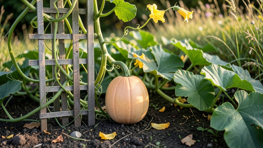 Butternut Squash Plant Trellis: Vertical Space-Saving Growth Hack for Heavy Vines