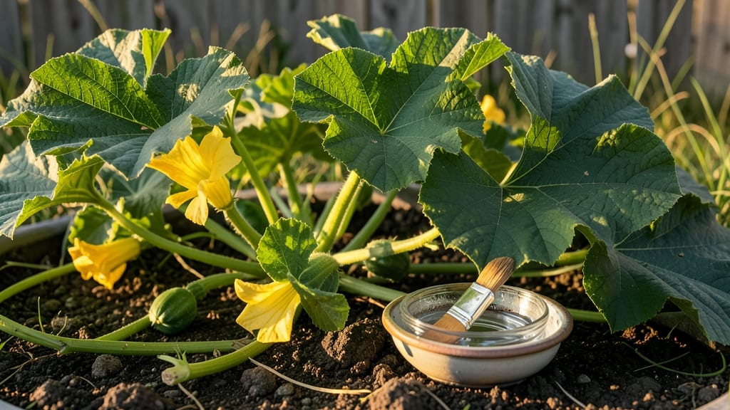 How to Pollinate Squash: Hand-Pollination Trick for Heavy Fruit Sets