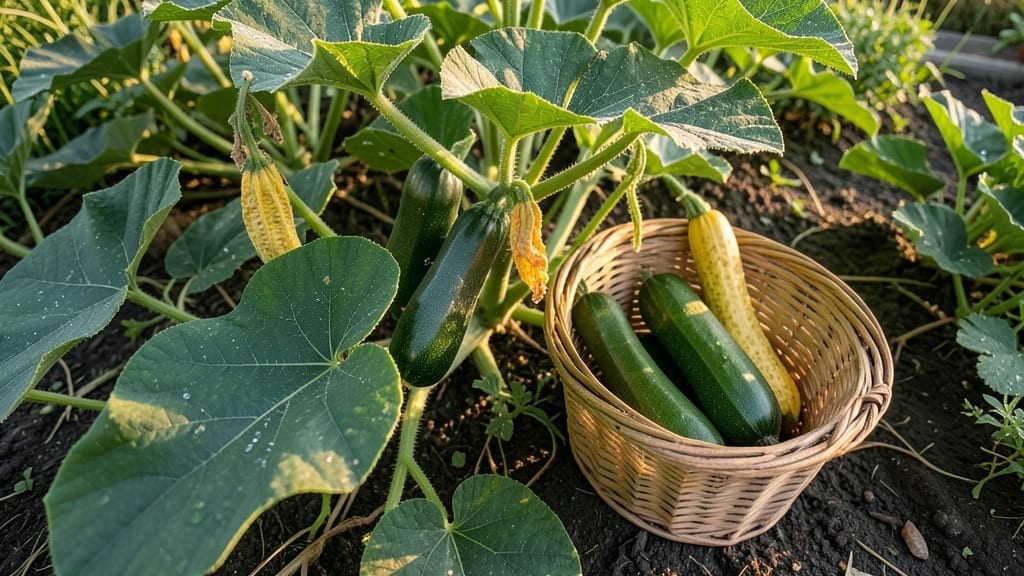 Zucchini Harvest Frequency for Continuous Yield