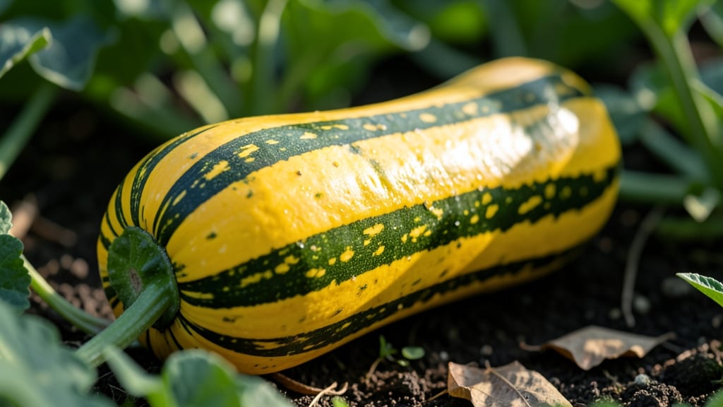 Tiger Stripe Yellow Squash