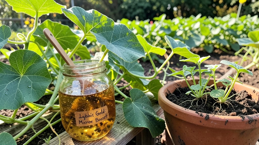 Fertilize with Compost Tea Weekly