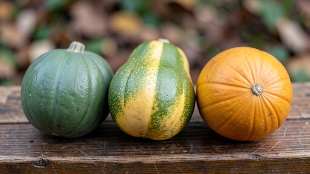 Acorn Squash Color Variations