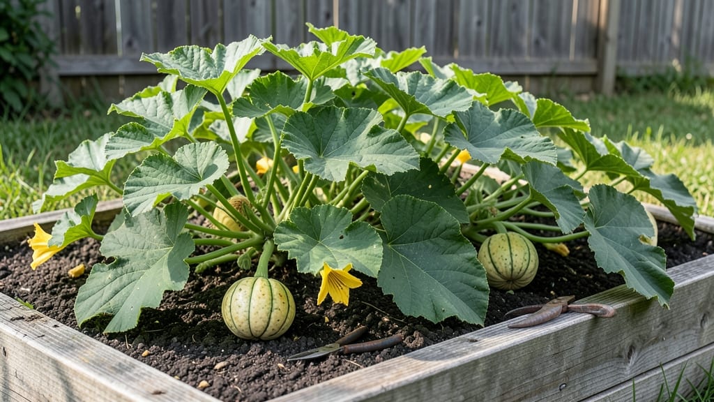 Scallopini Squash Growing: Compact Vines for Shady Containers