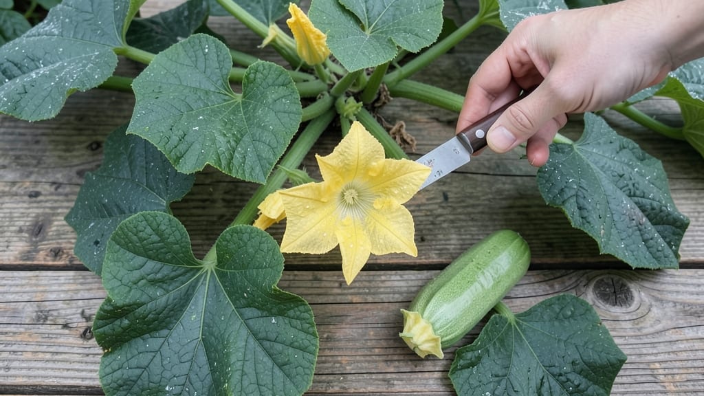 Zucchini Flower Harvesting Timing