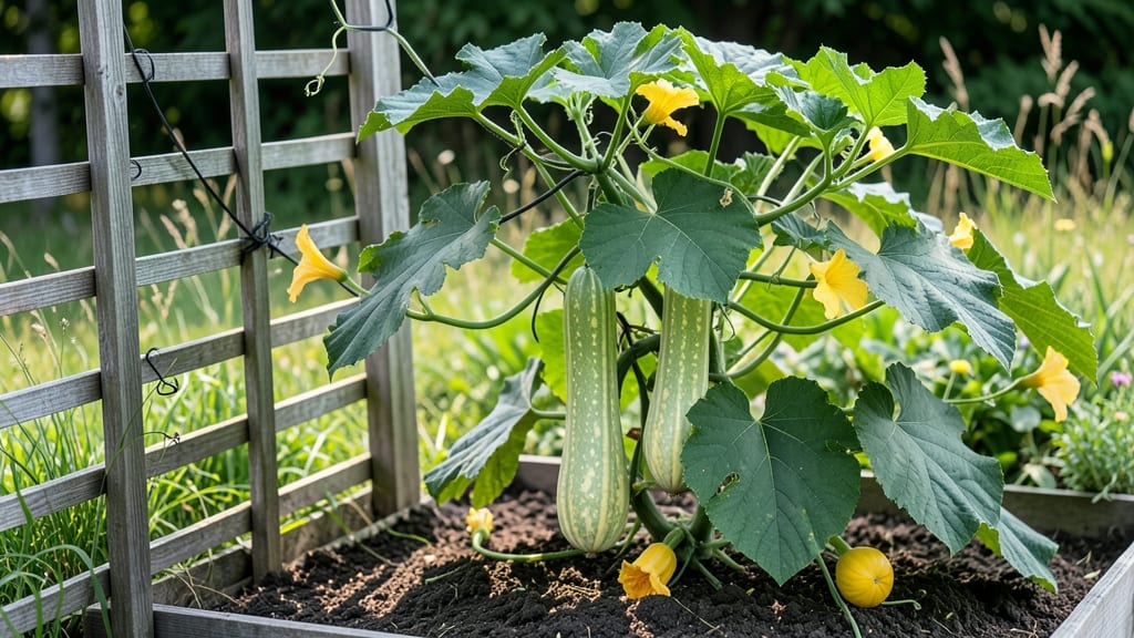Growing Spaghetti Squash Vertically: Space-Saving Trellis Tricks for Bountiful Harvests
