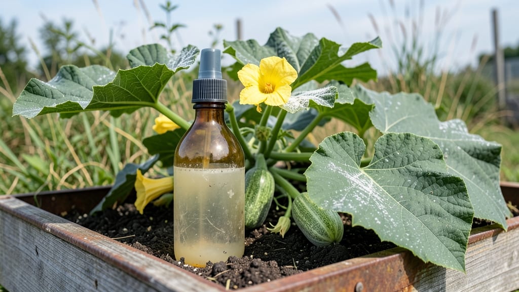 How to Treat Powdery Mildew on Squash Plants: Organic Spray That Stops Fungal Spread