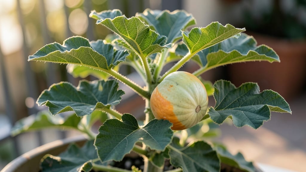 Acorn Squash Leaf Structure