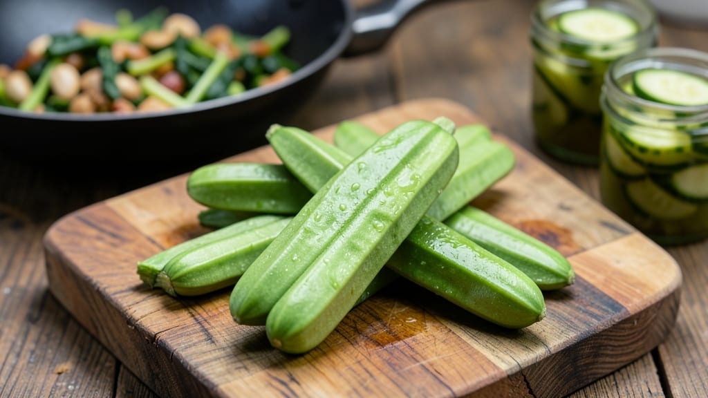 Cucumber Squash: Rare Asian Gem for Stir-Fries