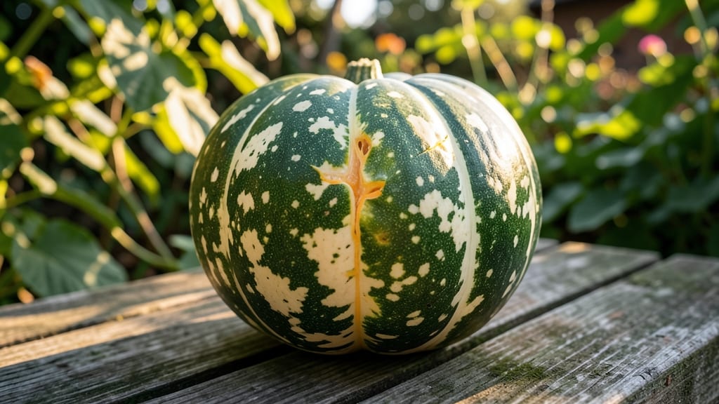 Green Striped Cushaw Squash