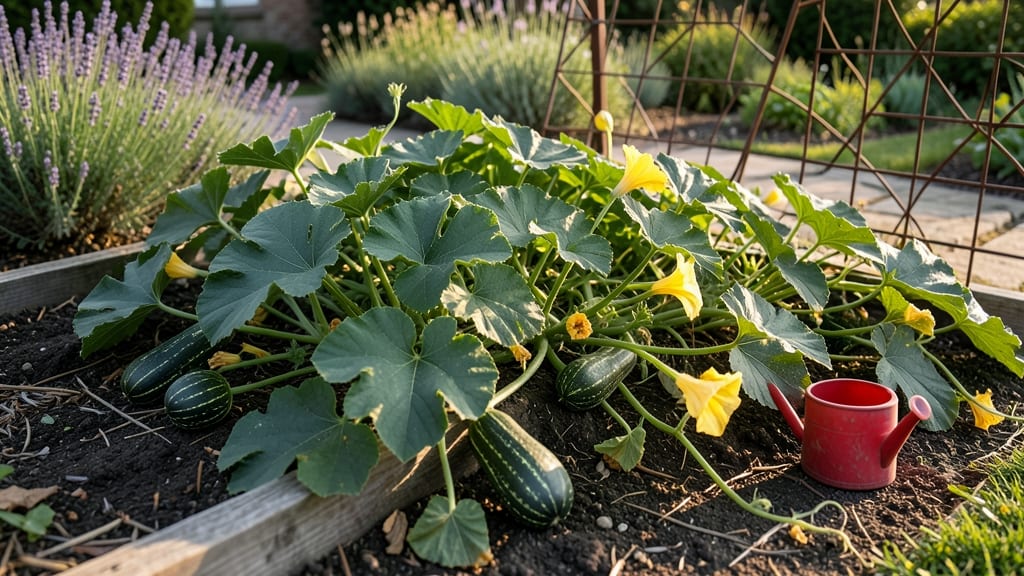 Large Dark Green Squash Growing Guide: Shade-Tolerant Giants for Year-Round Harvests