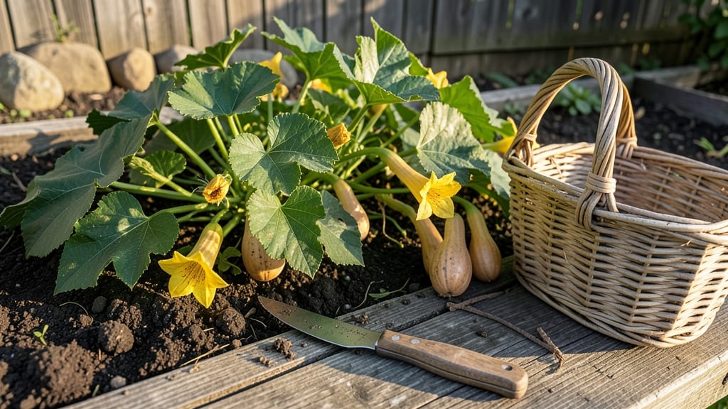 How to Pick a Ripe Butternut Squash: Tap Test for Hollow Sound and Firm Stem