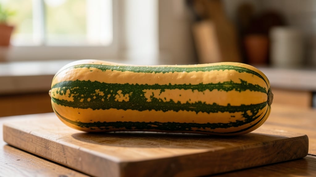 Delicata Squash Striped Skin