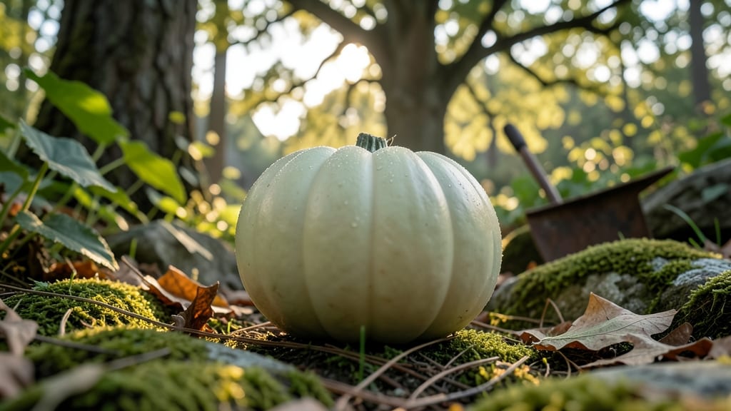 Acorn Squash 'Table Queen' Pale Variant