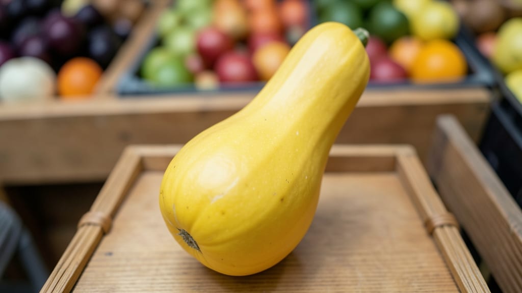 Yellow Crookneck Squash Visual Features