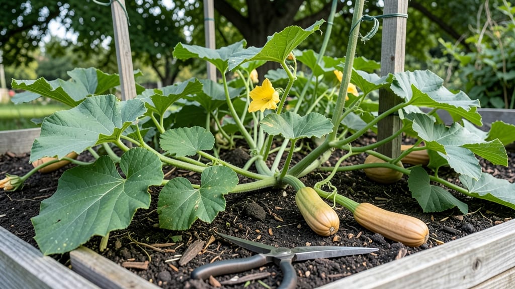Squash Long 5 Feet Tall: Towering Vines for Vertical Garden Bounty