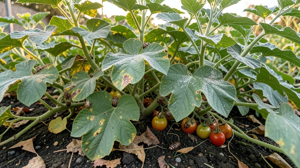 Tomatoes Sharing the Same Space