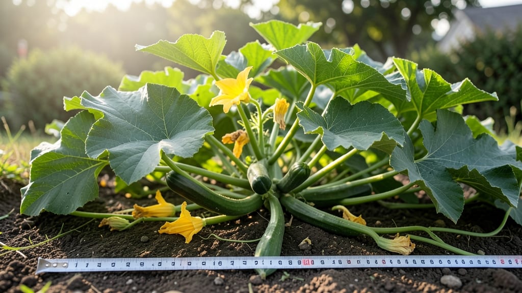 How Much Space Does Squash Need to Grow: Exact Vining Lengths and Companion Planting Rules