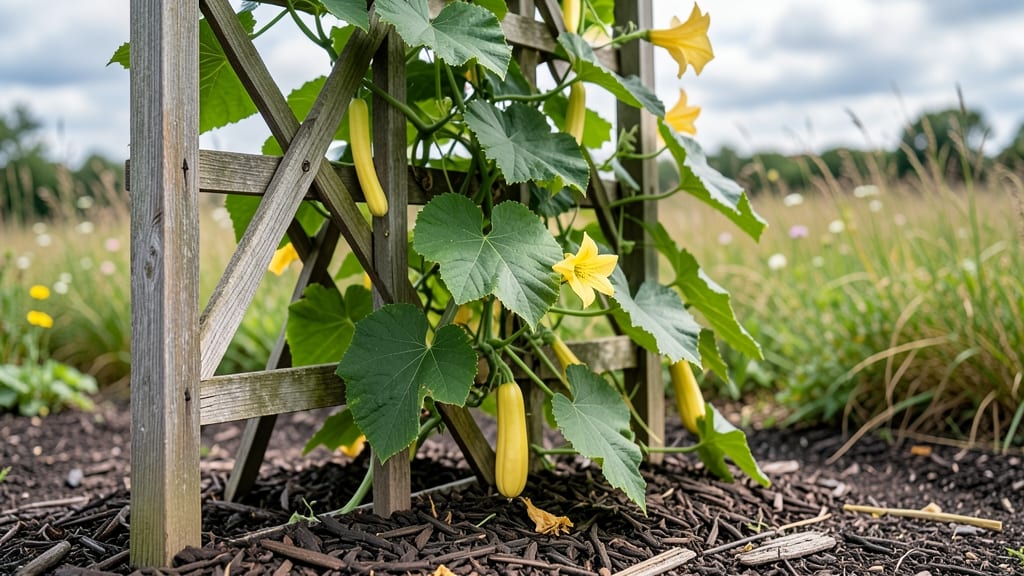 Yellow Squash Trellis: Vertical Space-Saving for Bountiful Harvests