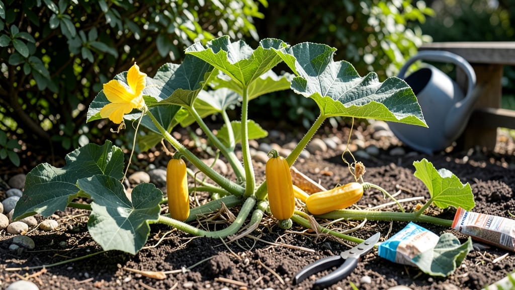 Jaune Et Verte Squash: Growing Guide for Two-Tone Beauty in Containers