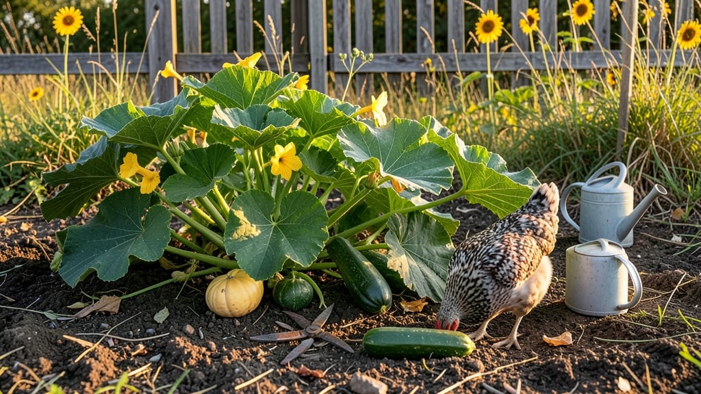 Do Chickens Eat Squash: Safe Types and Risks for Your Flock