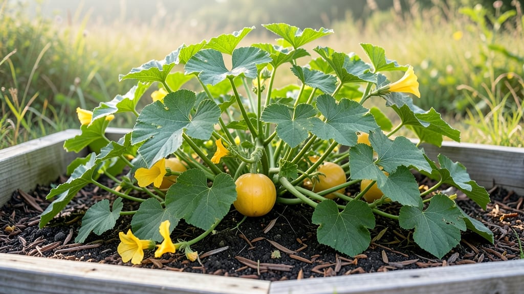 Yellow Round Squash Plant Recipe: Sun-Kissed Vines to Harvest in 60 Days
