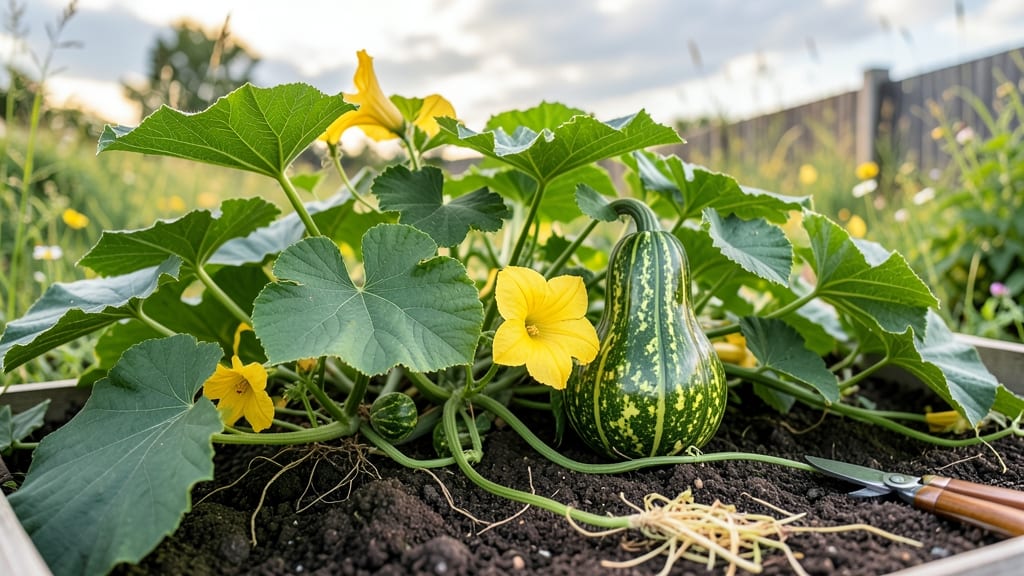 Green Bell Shaped Squash: How to Tell Summer vs. Winter Varieties by Vine Shape