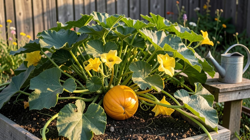 Sunshine Kabocha Squash: Cold-Resistant Grafted Variety for Container Gardens