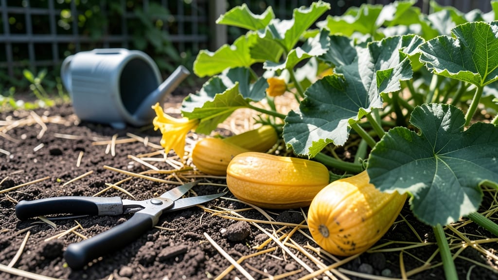 Round Flat Yellow Squash Growing Guide: Sun-Loving Secrets for Bountiful Harvests