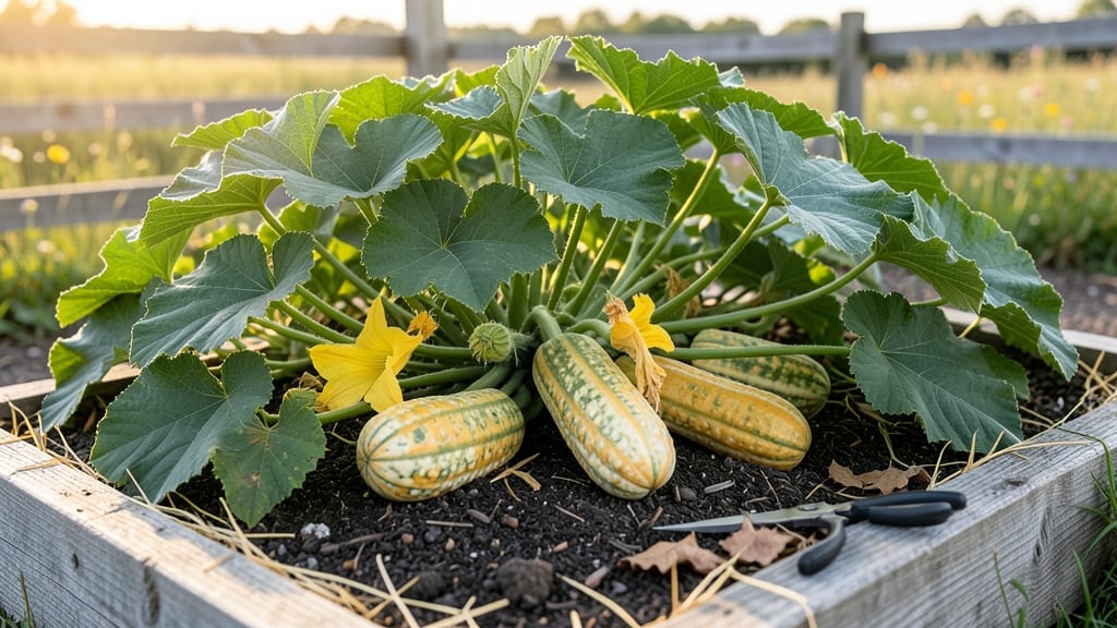 Yellow and Green Bumpy Squash: Growing Guide for Bush and Vining Varieties