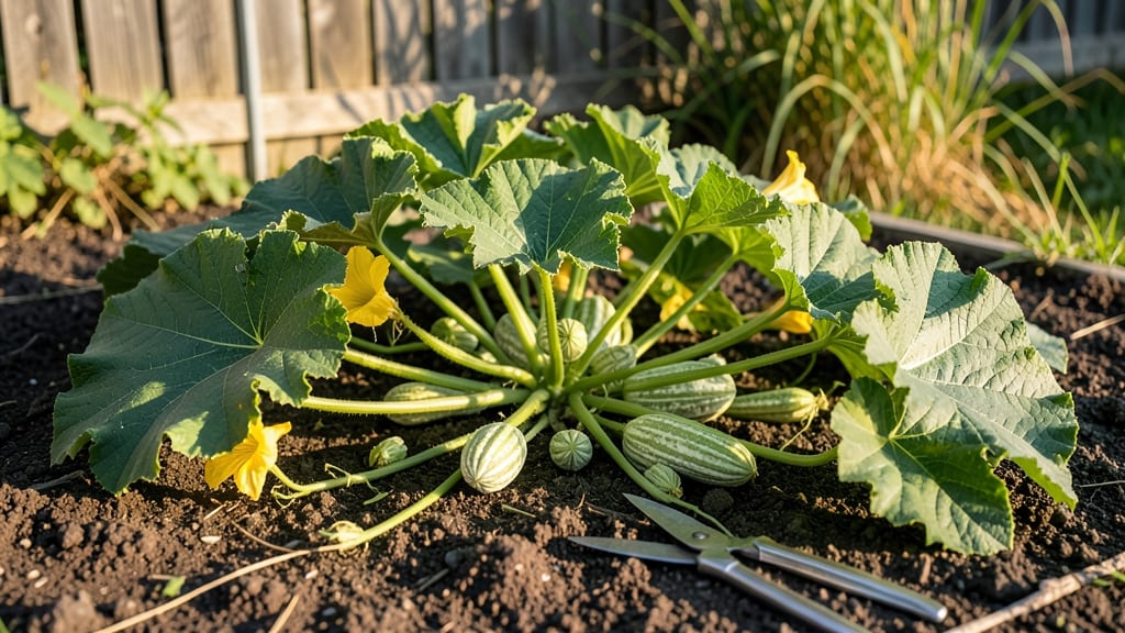Young Delicata Squash Growing Guide: Harvesting Ribbon-Striped Squash at Peak Sweetness
