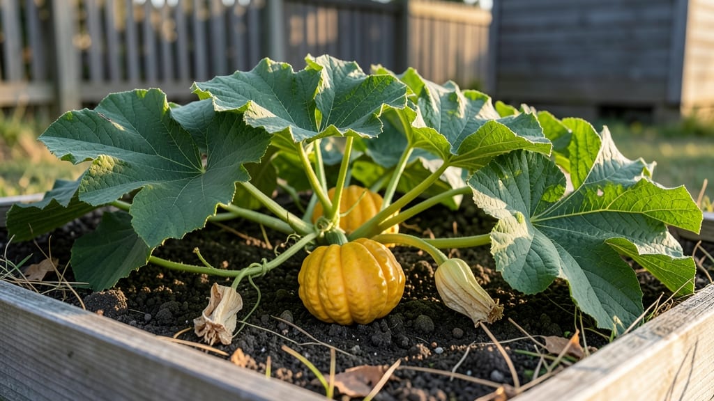 Golden Scallop Squash: Cold-Hardy Variety for Reliable Harvests in Containers