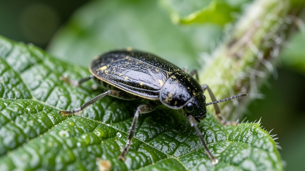 Squash Bug Larvae: Visual Guide to Tiny Black Stripes and Squishy Spots