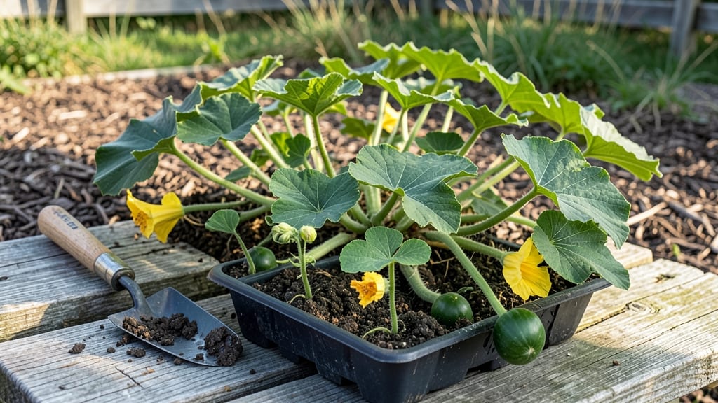 Planting Squash Plants: Spacious Vines and Bountiful Harvests in Weeks
