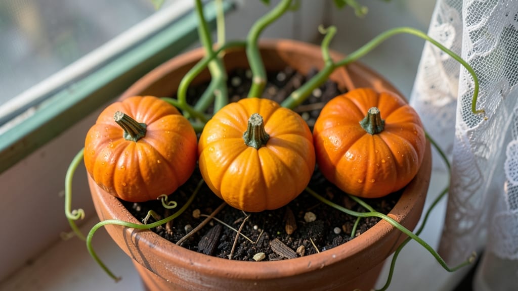Cucurbita Pepo Miniature Pumpkins