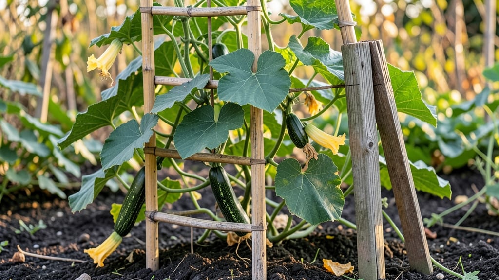 Trelis for Squash: Space-Saving Support That Prevents Sprawling Vines