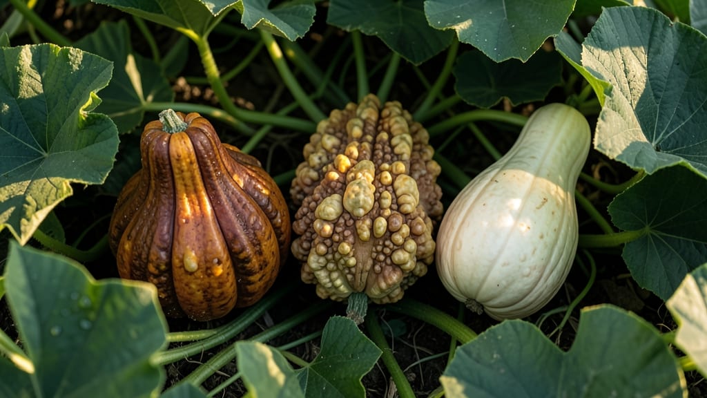 Cucurbita Pepo Ornamental Gourds