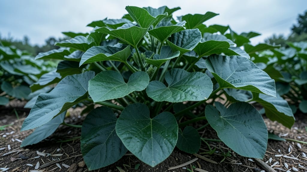 Hubbard Squash Leaf Shape