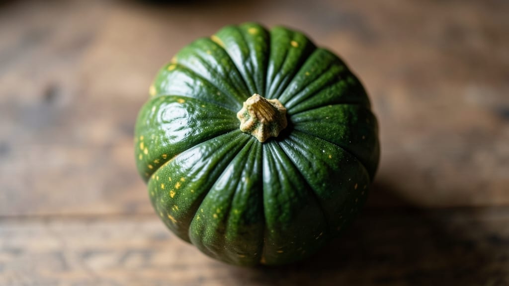 Acorn Squash Ribbed Pattern