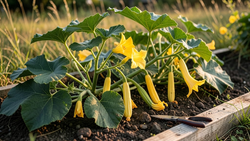 Flat Yellow Squash Growing Guide: Sun-Loving Secrets for Bountiful Harvests