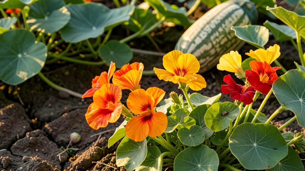 Nasturtiums for Pest Control