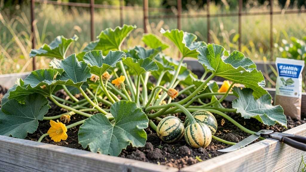 What Do Acorn Squash Plants Look Like: Leaf Shape, Vine Habit, and Key ID Features